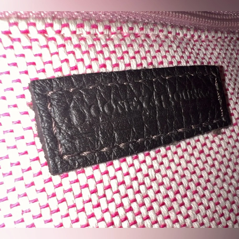 VTG Dooney & Bourke Bengal Tiger / Zebra Animal Print Hobo Bag